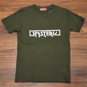 S Hysteric Glamour Tee Mesh OLIVE GREEN